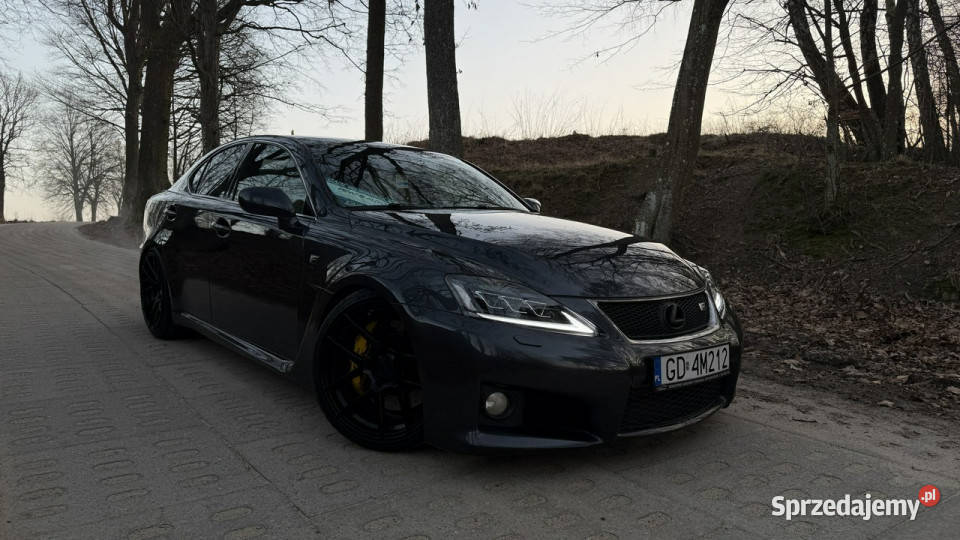 Lexus ISF 50v8 moc 450 full led Dolot obniżony bluetooth Gdańsk