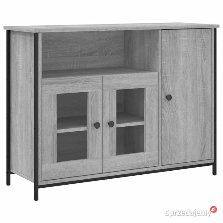 Szafka szary dąb sonoma 100x35x75 materiał mazowieckie Warszawa