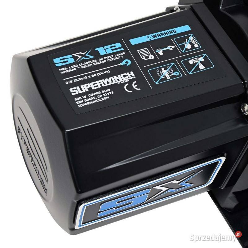 Wyciągarka Superwinch SX12SR 12V z liną Pasłęk sprzedam