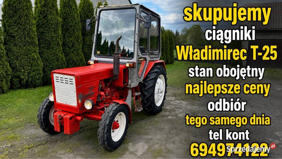 Skupujemy ciągniki rolnicze marki Ursus C330 i Usługi motoryzacyjne Kutno