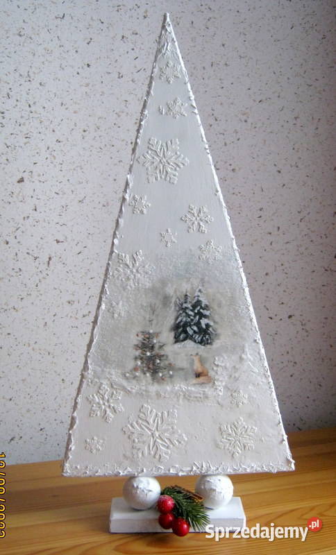 Choinka drewniana rękodzieł Kraków