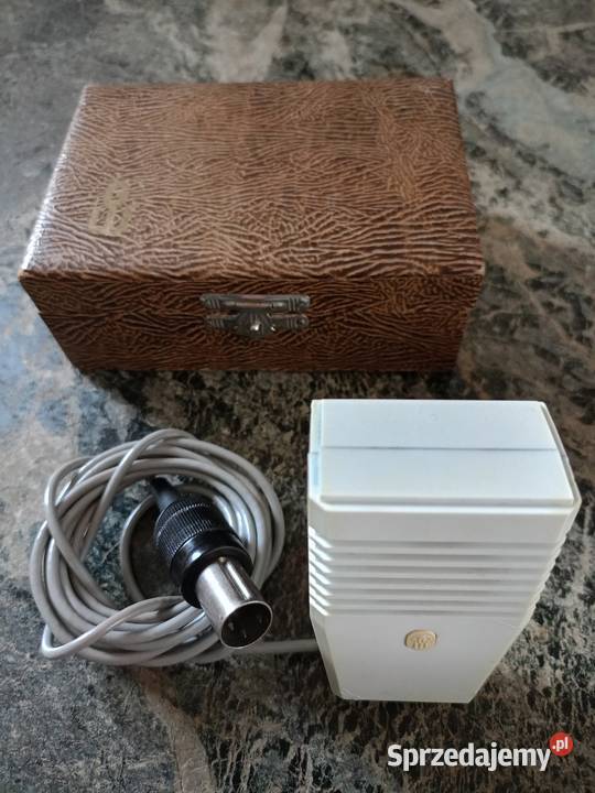 Zabytkowe Mikrofony 3 sztuki RFT Uniwersum Drawski Młyn