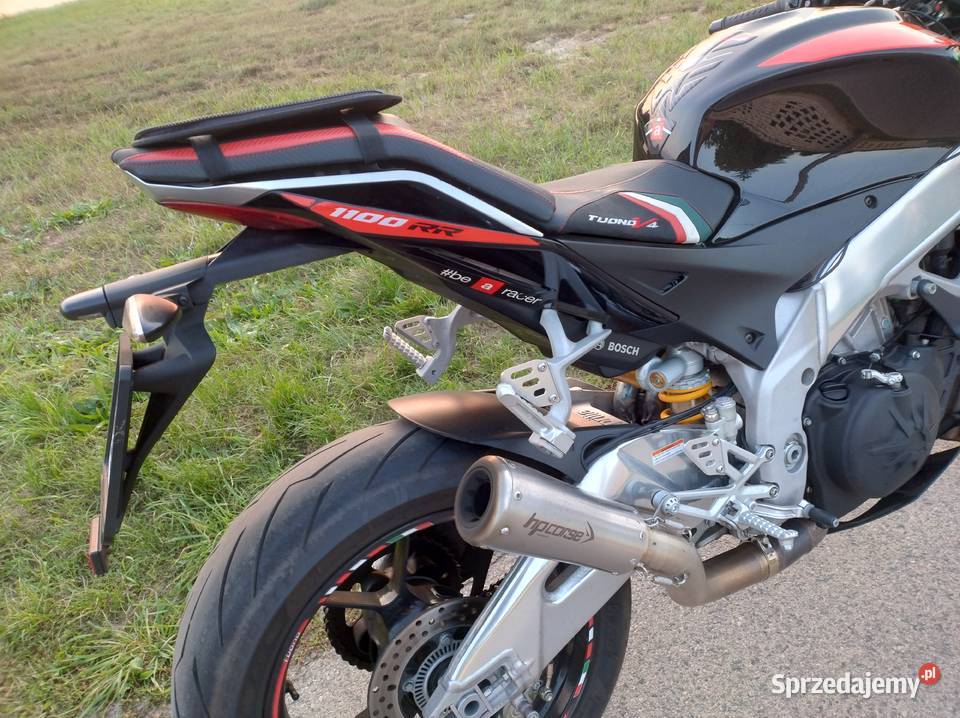 Aprilia Tuono v4 1100rr 2017 zamiana na nakeda Otwock
