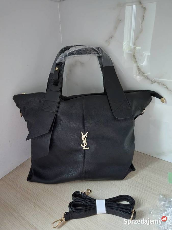 Czarna torebka ysl Torby i torebki Ząbki