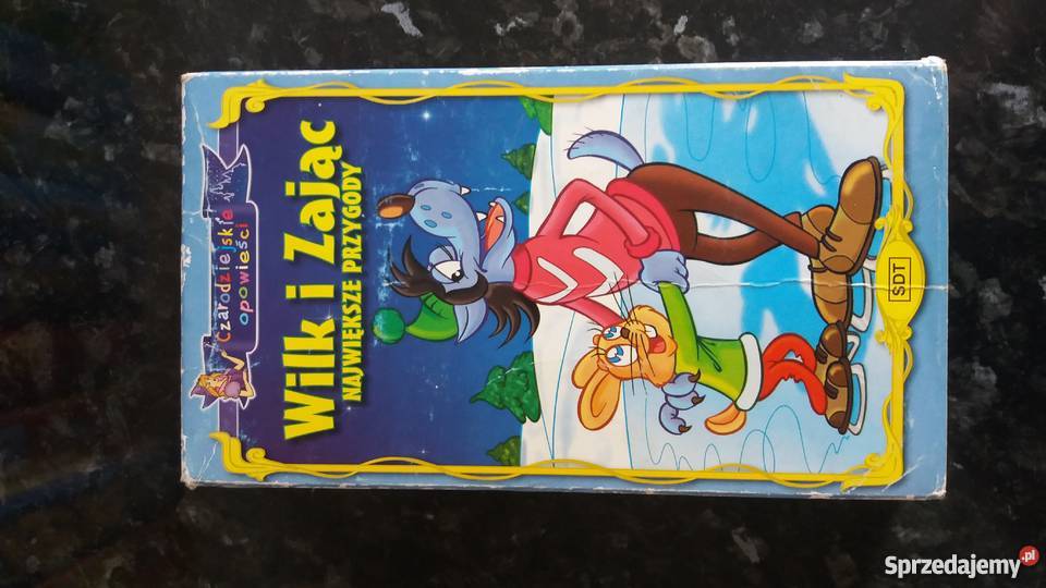 Bajki dzieci na kasetach VHS dubbing mazowieckie Warszawa