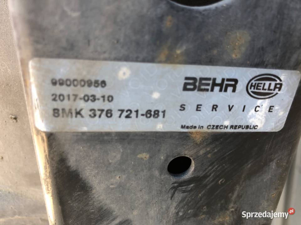 CHŁODNICA WODY MAN TGA 18 440 RADIATOR