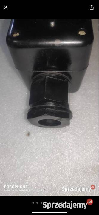 Kaseta sterownicza czarna stara typ B2N 380V 6A Gliwice