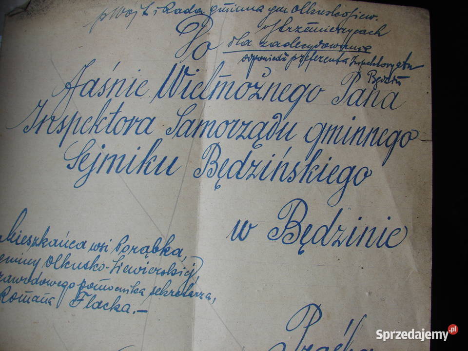 Strzemieszyce Inspektor Sejmiku Będzińskiego Antyki, Sztuka, Kolekcje Warszawa