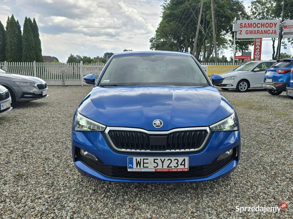 koda Scala STYLE Race Blue Salon Polska 2022 aluminiowe felgi Scala Włocławek sprzedam