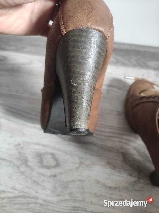 Półbuty na obcasie Street Feet rozmiar 38 inna małopolskie Jawiszowice