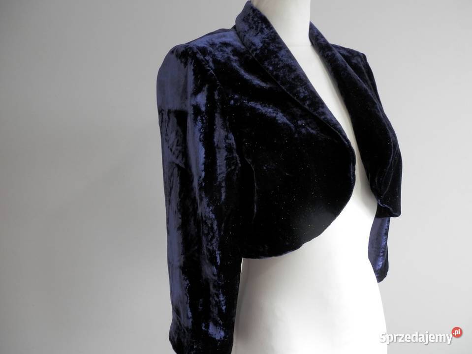 Marynarka Deni Cler Bolerko Narzutka Jedwabna Łomża