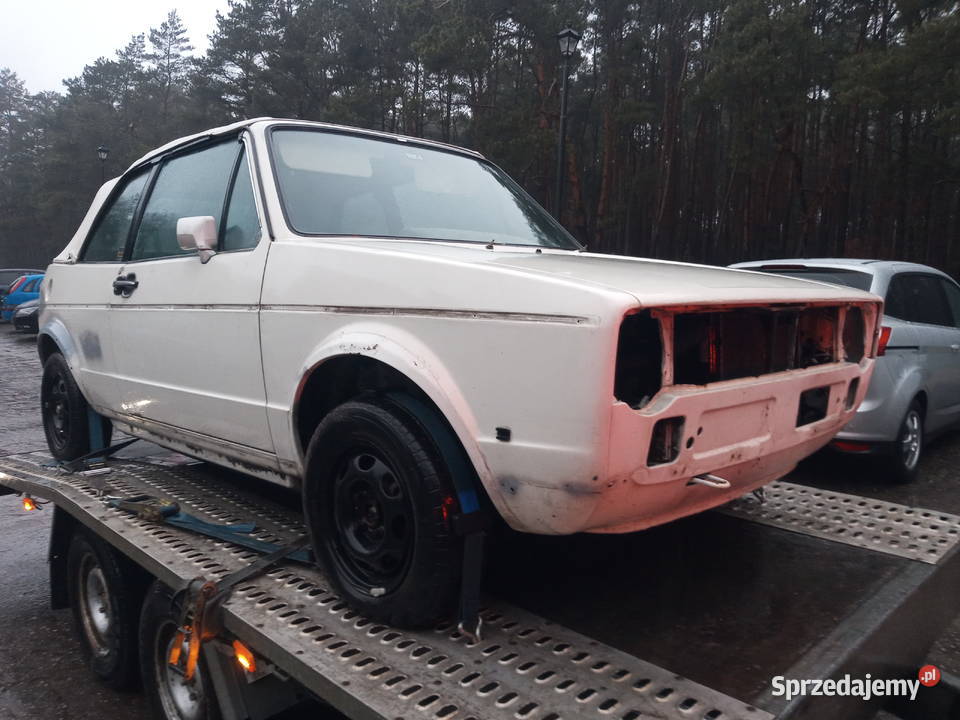 Golf Mk1 Cabrio 16B uszkodzony wielkopolskie