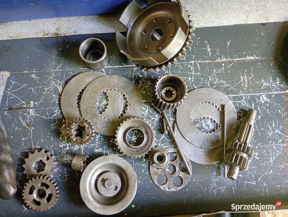 Silnik wsk 125 w2a Kartery3 pary Kompletny Wał uszkodzony podkarpackie Jarosław
