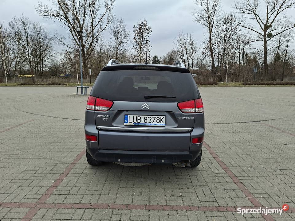 Citron Ccrosser 22hdi 2007r Zarejestrowany w Polsce C-Crosser lubelskie