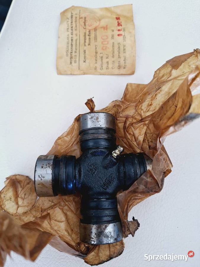 Nowy Krzyżak wału napędowego PRL NysaŻukWarszawa Gliwice