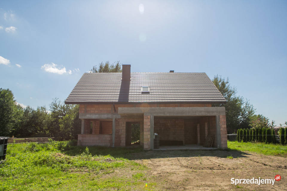 Działka z rozpoczętą budową Lipiny 2293zł/m2