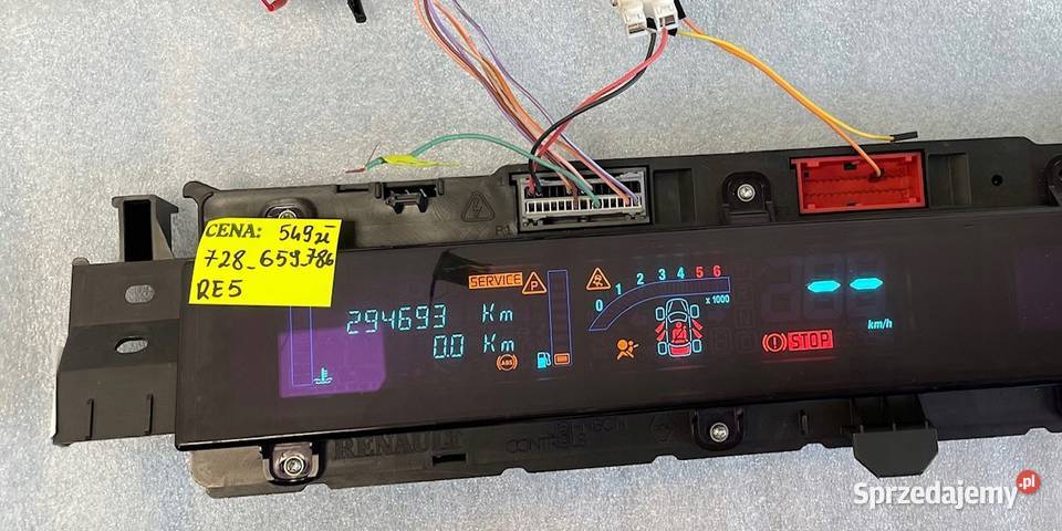 LICZNIK WYŚWIETLACZ RENAULT ESPACE IV osobowe Warszawa