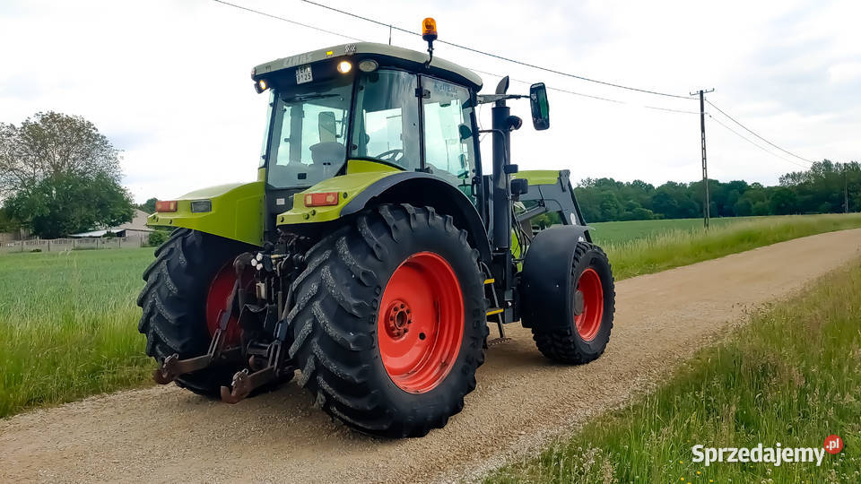 Ciągnik rolniczy Claas Ares 697 ATZ ładowacz łódzkie