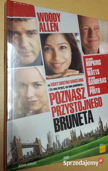 Poznasz przystojnego bruneta Woody Allen film DVD łódzkie Lutomiersk