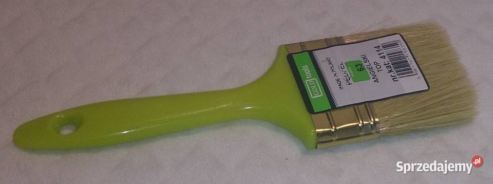 Pędzel angielski 63mm plastikowy trzonek śląskie