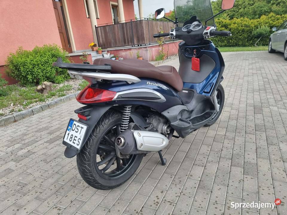 SKUTER PIAGGI BEVERLY Vespa dolnośląskie Strzelin