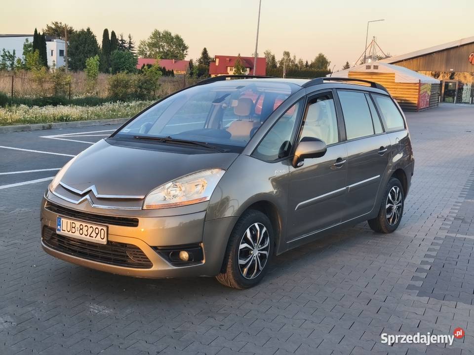 Citroen C4 Picasso 2007 16 HDI 302 przebiegu HAK Łuków sprzedam