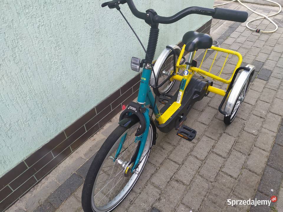 Rower trójkołowy rehabilitacyjny