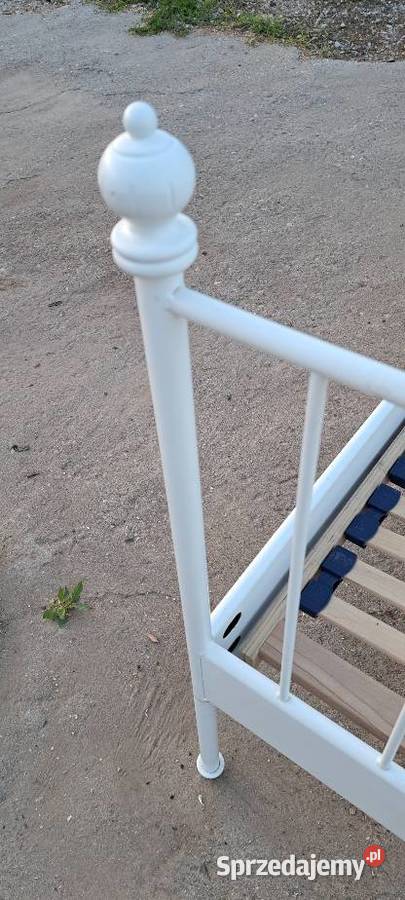 Łózko metalowe IKEA 140 x 200 kompletne Jelenia Góra sprzedam
