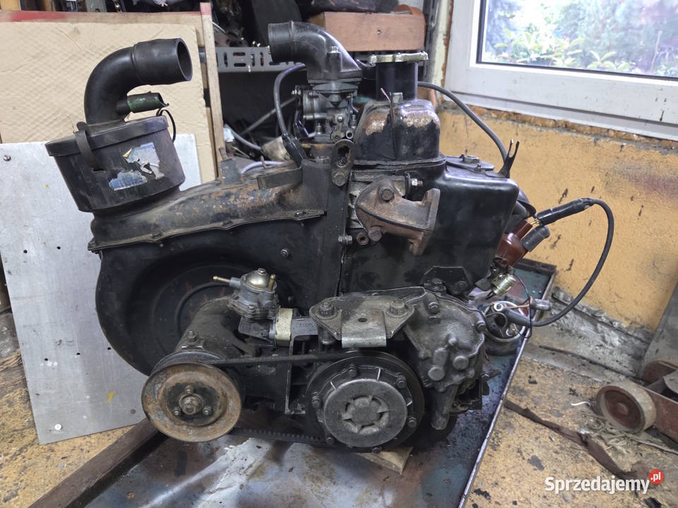 Silnik do Fiat 126 sprawny kompletny ze skrzynią Szubin