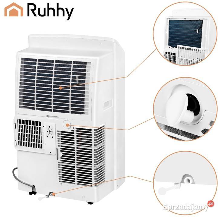 Klimatyzator Przenośny WiFi 4w1 Osuszacz 35l Klimatyzatory Kąśna Dolna