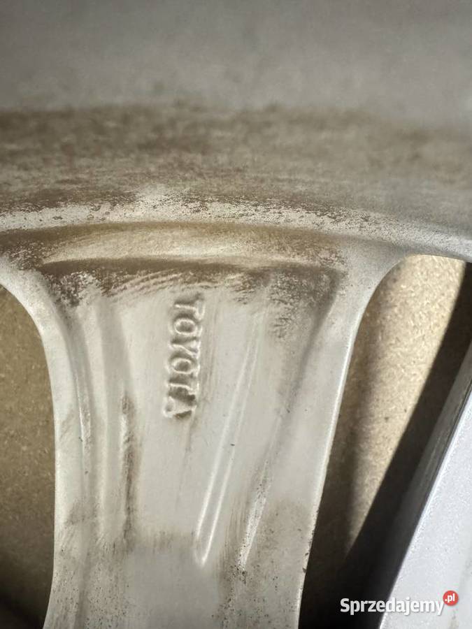 15 calowe felgi aluminiowe Toyota 5x100 ET45 aluminiowe dolnośląskie Wrocław