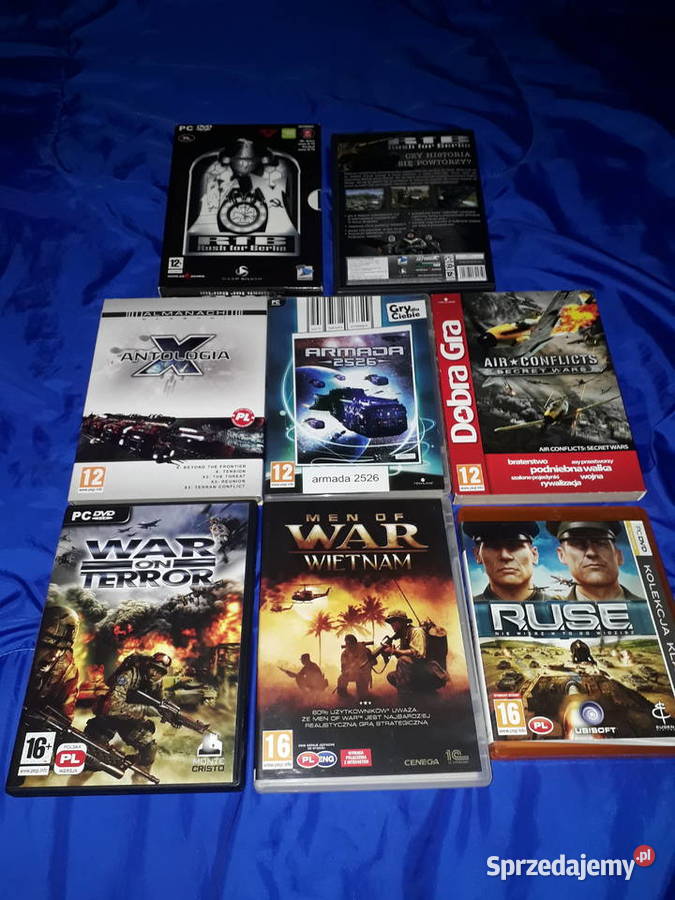 Zestaw gier na PC Komputerowe PC Warszawa sprzedam