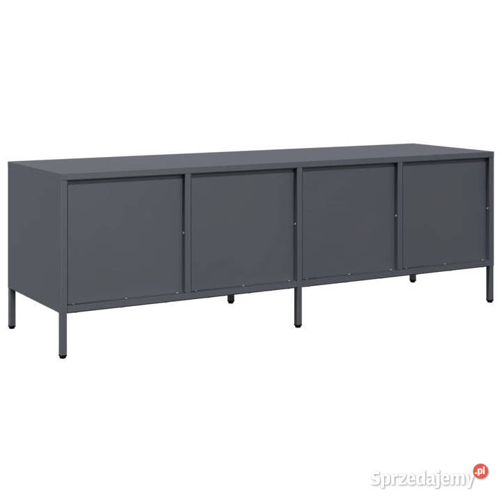 Szafka RTV antracyt 135x39x435 stal walcowana na mazowieckie Warszawa