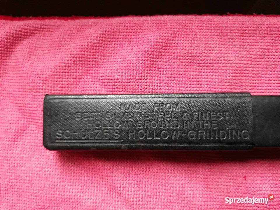 Brzytwa SCHULZES HOLLOWGRINDING Bukownica