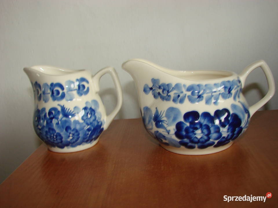 Włocławek fajansowe dzbanki Pozostałe pomorskie Pruszcz Gdański