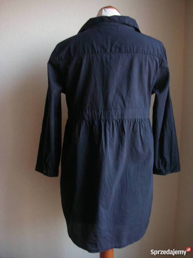 Bluzka odcinana pod biustem ciążowa granatowa 40 mazowieckie Warszawa