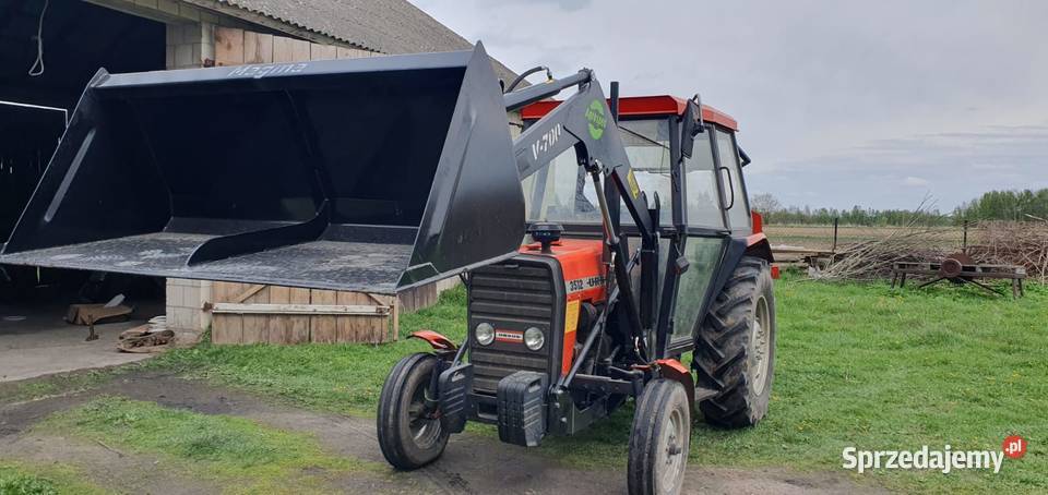 17 Ładowacz czołowy Agrosped V700 URSUS ZETOR MF dolnośląskie Jelenia Góra