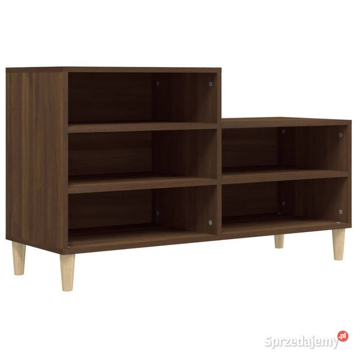 Szafka na buty brązowy dąb 102x36x60 WM819731 Warszawa