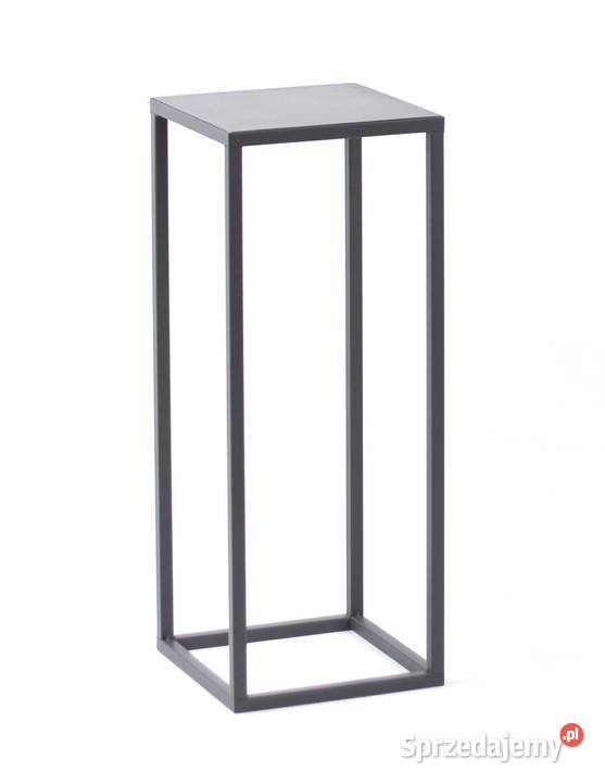 Kwietnik Metalowy Stojak METALLO 60 szary LOFT Sobienie-Jeziory