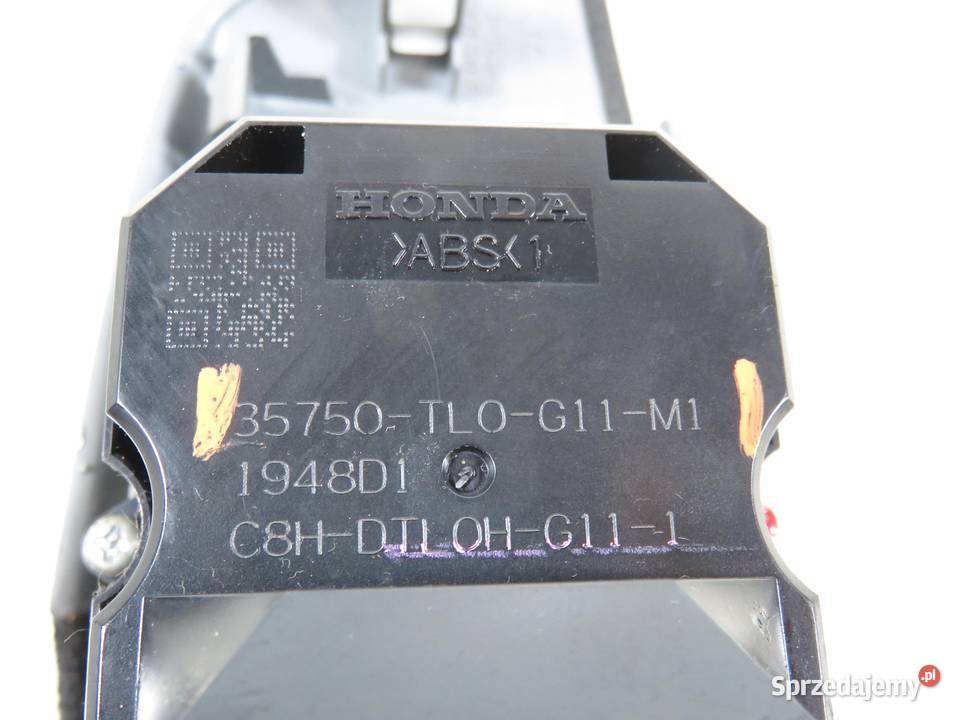 PANEL SZYB HONDA ACCORD VIII CU 35750TL0G11M1 osobowe Panele sterowania, przełączniki małopolskie