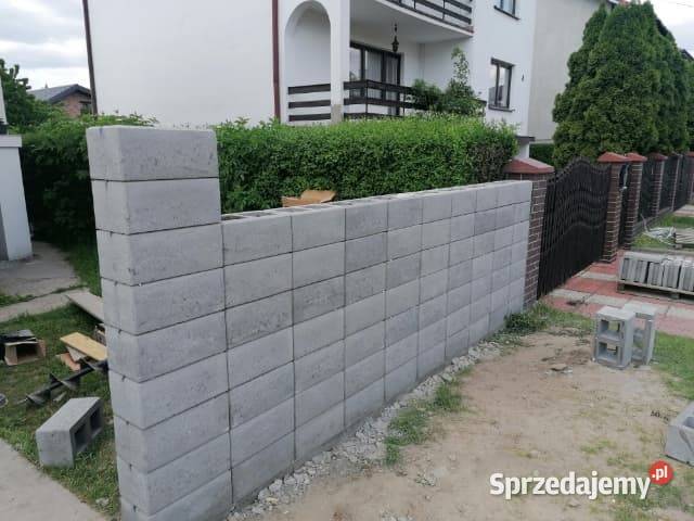 Bloczki Ogrodzeniowe Bloczek Ogrodzeniowy Płot Pozostałe Żuromin sprzedam