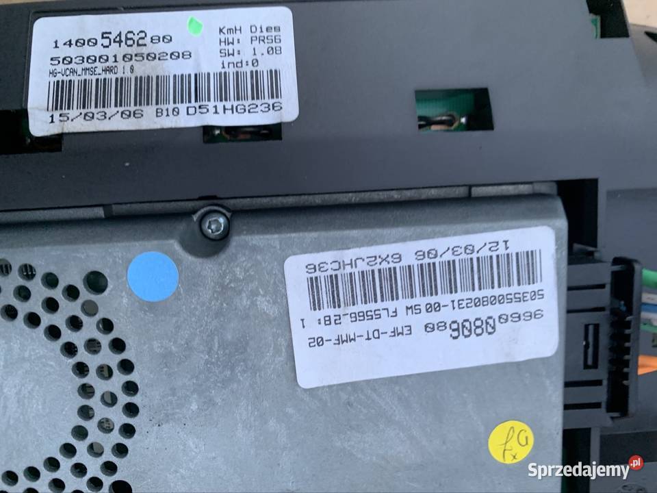 1400546280 Licznik zegary peugeot 807 zachodniopomorskie Szczecin