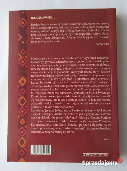 OBLICZA AFRYKI Jan Kędziora SAC Hajnówka