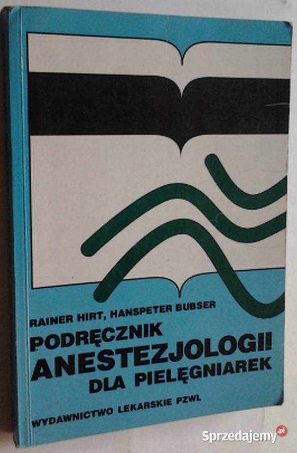 PODRECZNIK ANESTOZJOLOGII PIELEGNIAREK lubuskie Zielona Góra