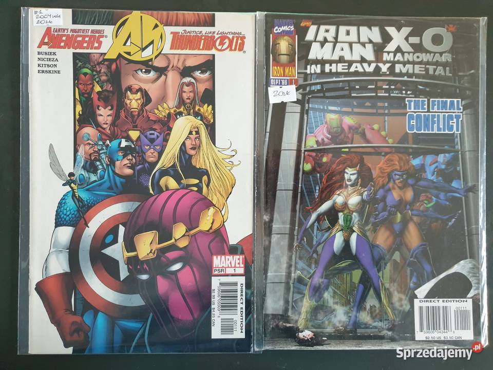 Zestaw 14 komiksów Marvel Top Cow Image Malibu Gdynia