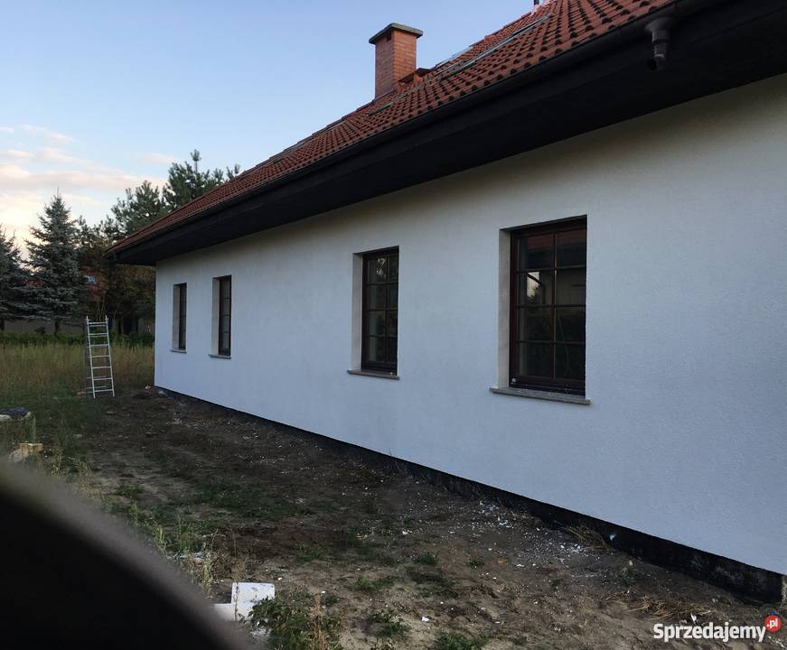 DOM 6 POK 95 A Do wykonczenia drewniane Domy dolnośląskie Kamieniec Wrocławski