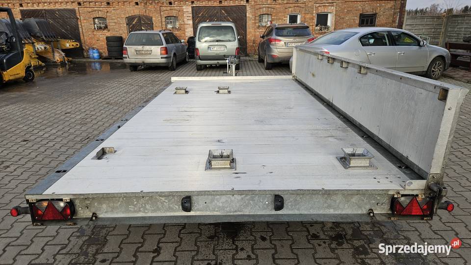 Laweta 750 DMC 2700 460x250 poszerzana do 310 Lawety Sochaczew sprzedam