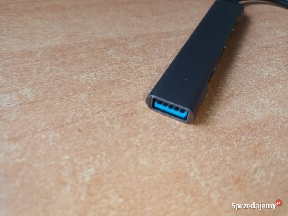 HUB rozdzielacz USBc na 4xUSB z aluminium Rumia