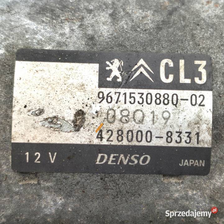 ROZRUSZNIK Peugeot 208 Citroen C3 12 VTI Denso lubelskie Chełm