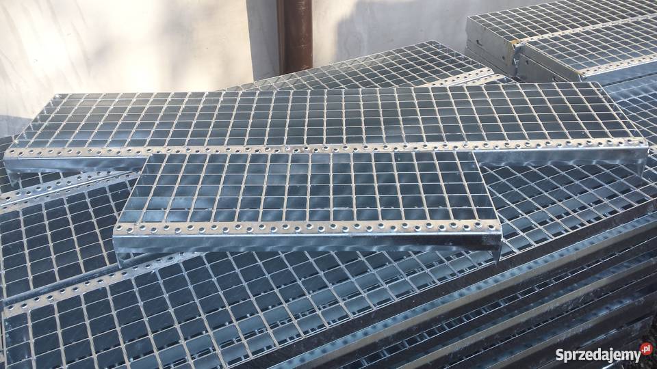 Stopnie schodowe metalowe 1000x270 kraty wema Konin